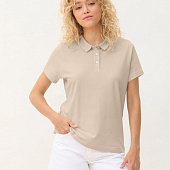 Рубашка поло женская Pulse Women, синяя (деним)