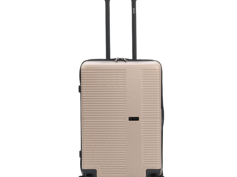 Чемодан Elton M, бежевый