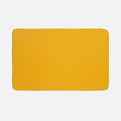 Флисовый плед Warm&Peace, желтый