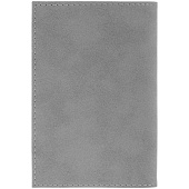 Обложка для паспорта Nubuk, светло-серая