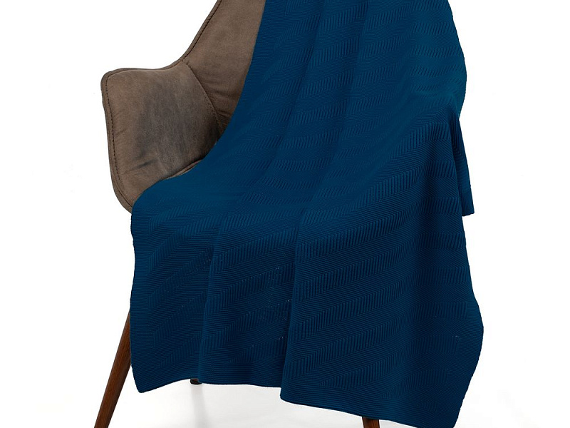 Плед Locus Solus, синий (морская волна)