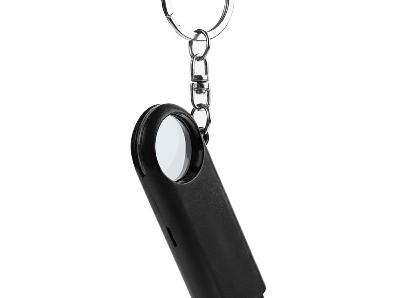 Брелок-фонарик Lens Ray, черный