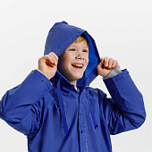 Дождевик детский RainDrop Kids, ярко-синий