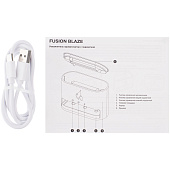 Увлажнитель-ароматизатор Fusion Blaze с имитацией пламени, белый