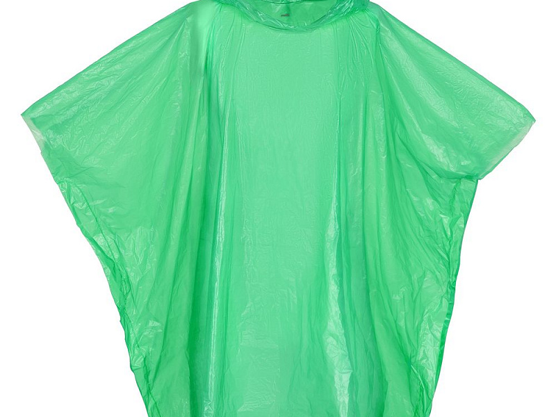 Дождевик-пончо RainProof, зеленый