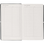 Ежедневник Nubuk, недатированный, светло-серый