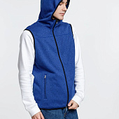 Жилет с капюшоном унисекс Gotland, синий