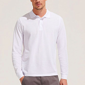 Рубашка поло с длинным рукавом Prime LSL, темно-зеленая