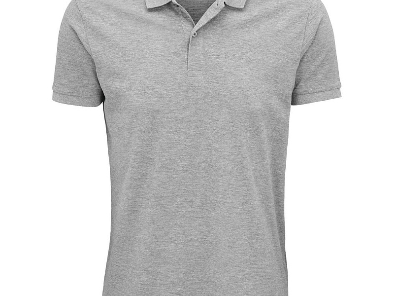 Рубашка поло мужская Planet Men, серый меланж