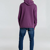 Толстовка с капюшоном унисекс Hoodie, фиолетовый меланж