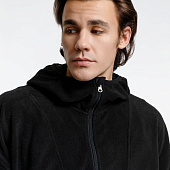 Анорак флисовый унисекс Fliska, черный