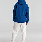 Толстовка с капюшоном унисекс King, ярко-синяя