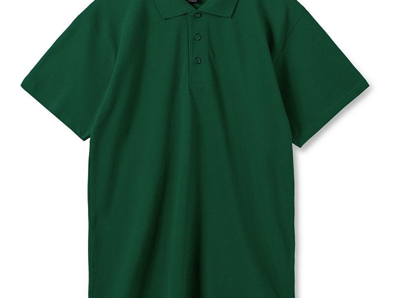 Рубашка поло мужская Summer 170, темно-зеленая