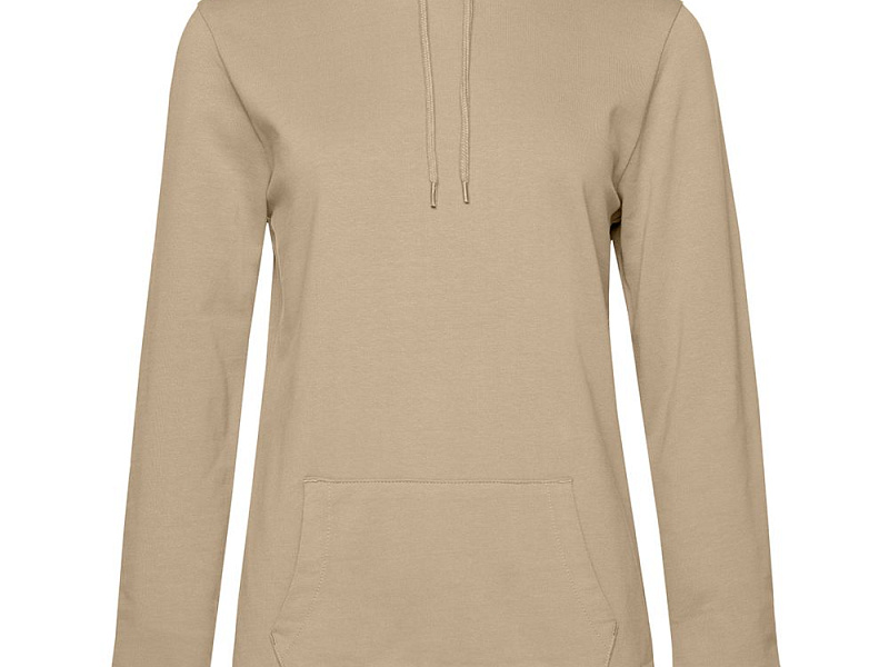 Толстовка с капюшоном женская Hoodie, бежевая