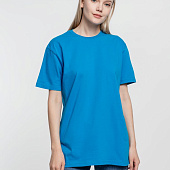 Футболка унисекс T-Bolka 160, бирюзовая