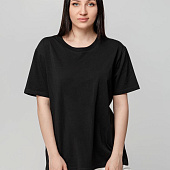 Футболка унисекс оверсайз Street Vibes, черная