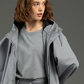 Футболка унисекс оверсайз T3, серая