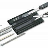 Набор инструментов SwissCard, полупрозрачный черный