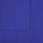 Плед Rombus, синий (василек)