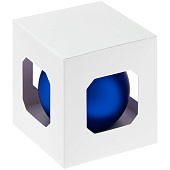 Оформительский шар Finery, 8 см, матовый синий