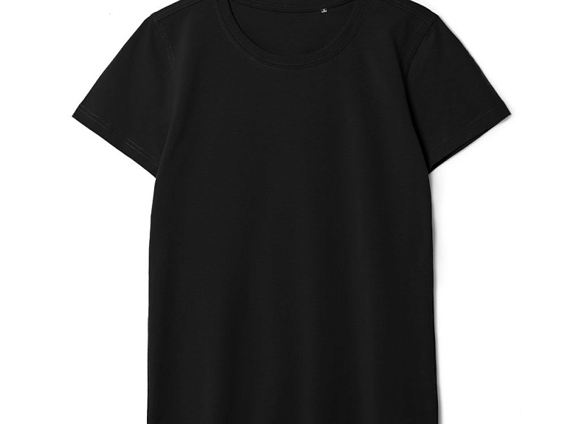 Футболка женская T-bolka Stretch Lady, черная