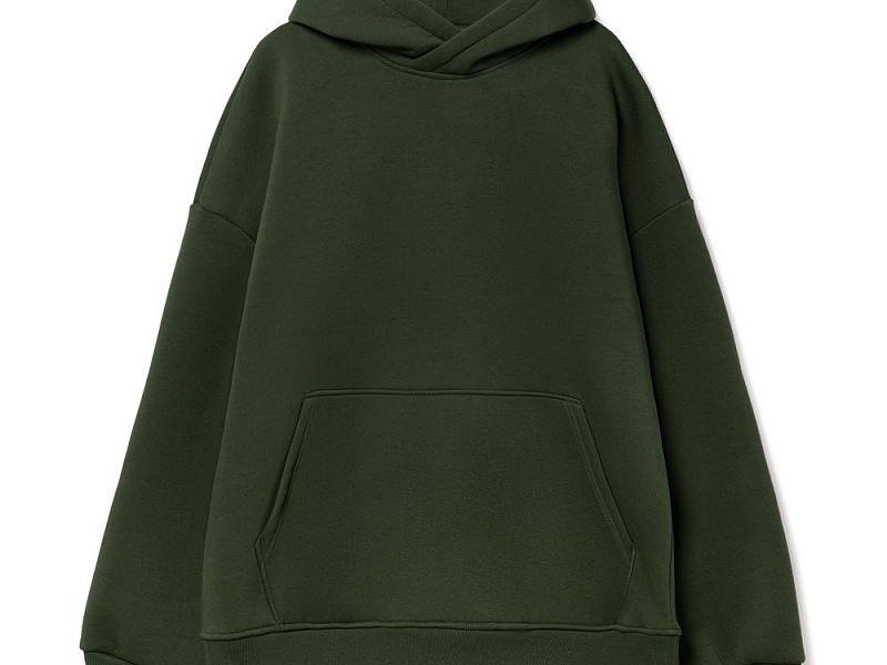 Худи Kulonga Oversize, темно-зеленый (хаки)