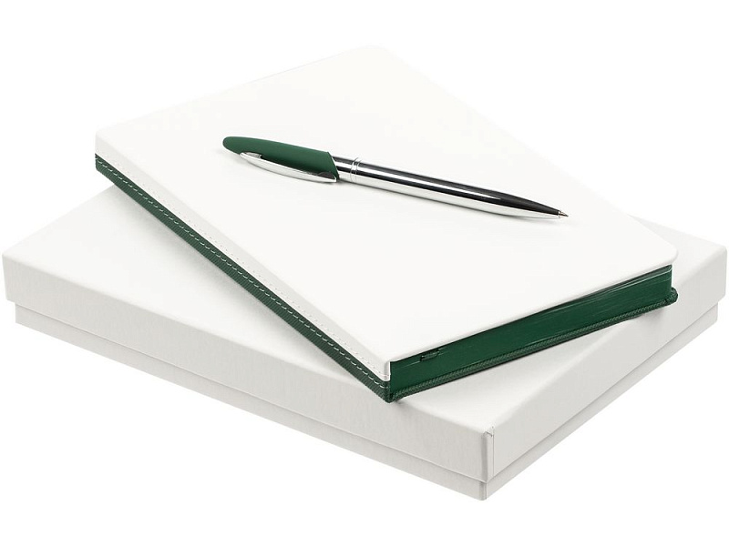 Набор Duplex, белый с зеленым