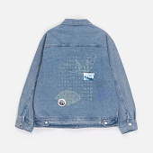 Куртка джинсовая O2, голубая