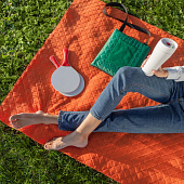 Плед для пикника Comfy, желтый