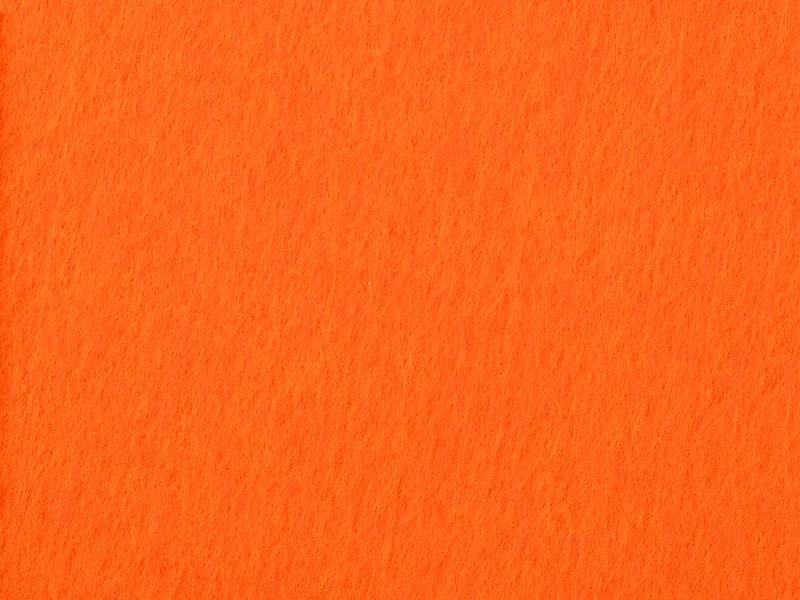 Заготовка из фетра Felt 600, оранжевый неон