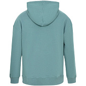 Худи оверсайз Kulonga Comfort, серо-зеленое