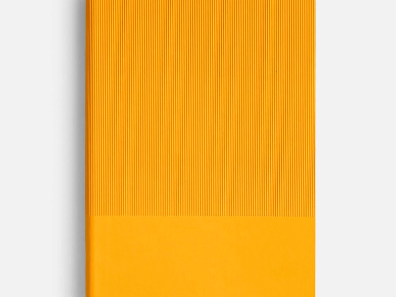 Ежедневник Vale New, недатированный, желтый