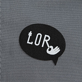 Наклейка тканевая Lunga Bubble, M, черная