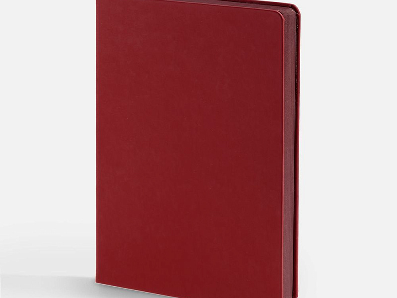 Ежедневник Shall, недатированный, красный