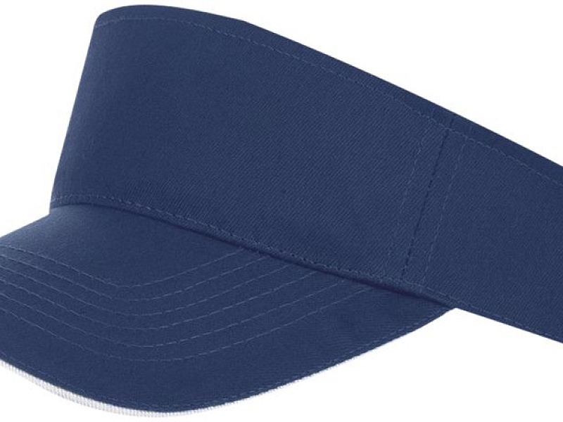 Козырек Ace, темно-синий с белым