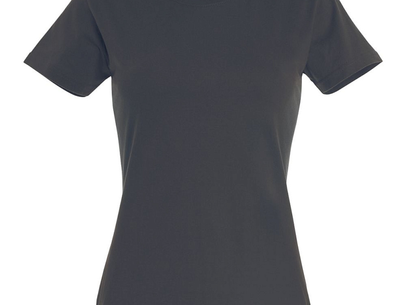 Футболка женская Imperial Women 190, темно-серая (графит)