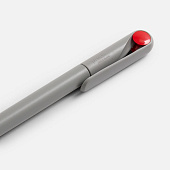 Ручка шариковая Prodir DS1 TMM Dot, серая с красным