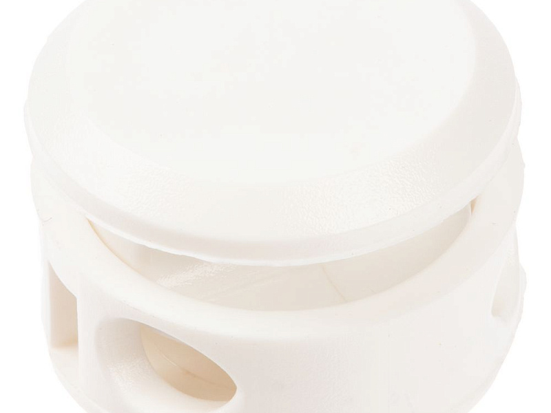 Двойной фиксатор для шнура Brogy, белый