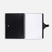 Ежедневник Strep Front на заказ, недатированный, зеленый