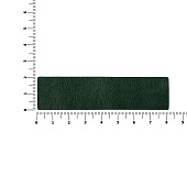 Лейбл кожаный Pasek, S, зеленый