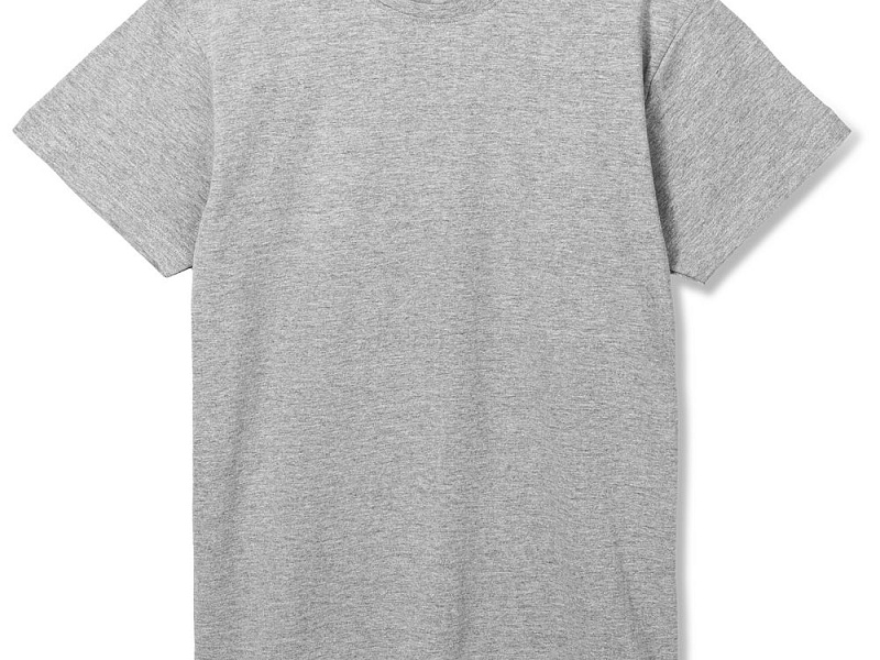 Футболка унисекс T-Bolka 180, серый меланж