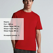 Футболка унисекс Streetwise, красная