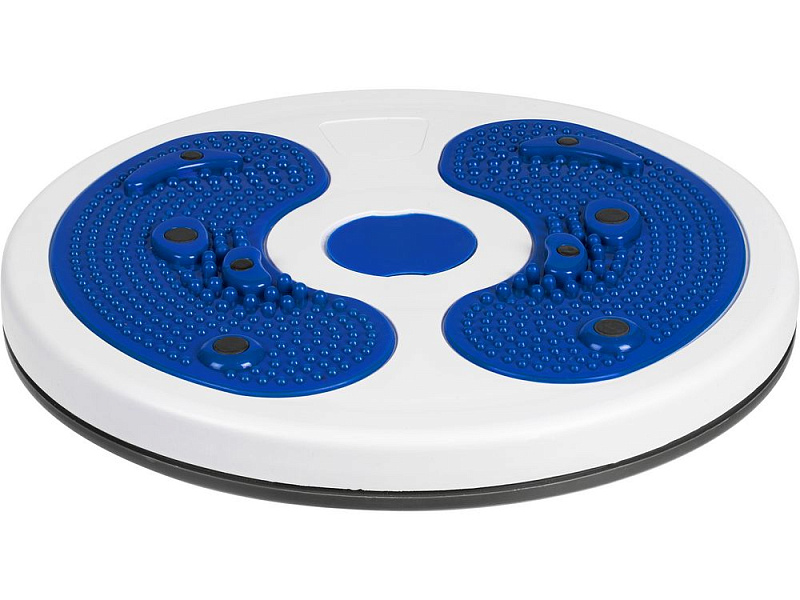 Диск здоровья вращающийся SpinTeam, белый с синим