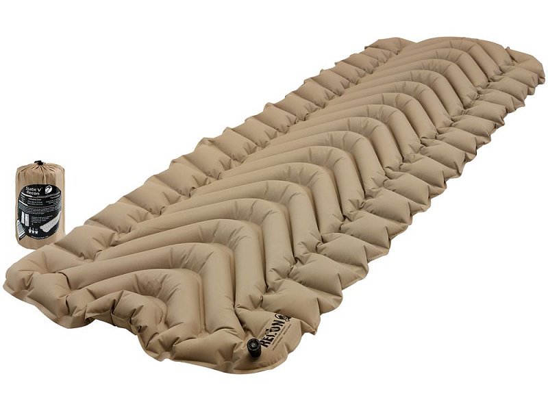 Надувной коврик Static V Recon, песочный