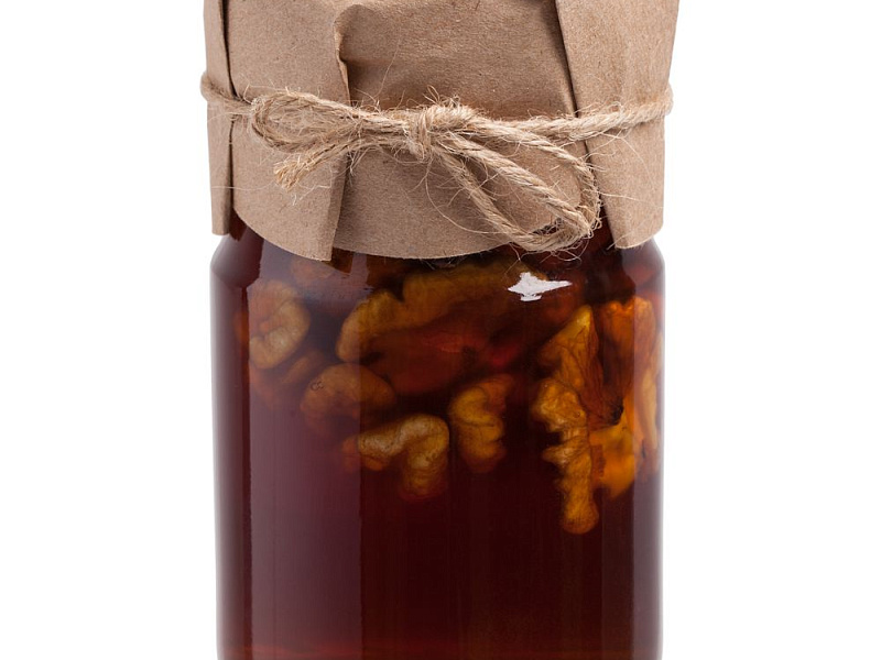 Мед цветочный Bee To Bear, с грецкими орехами