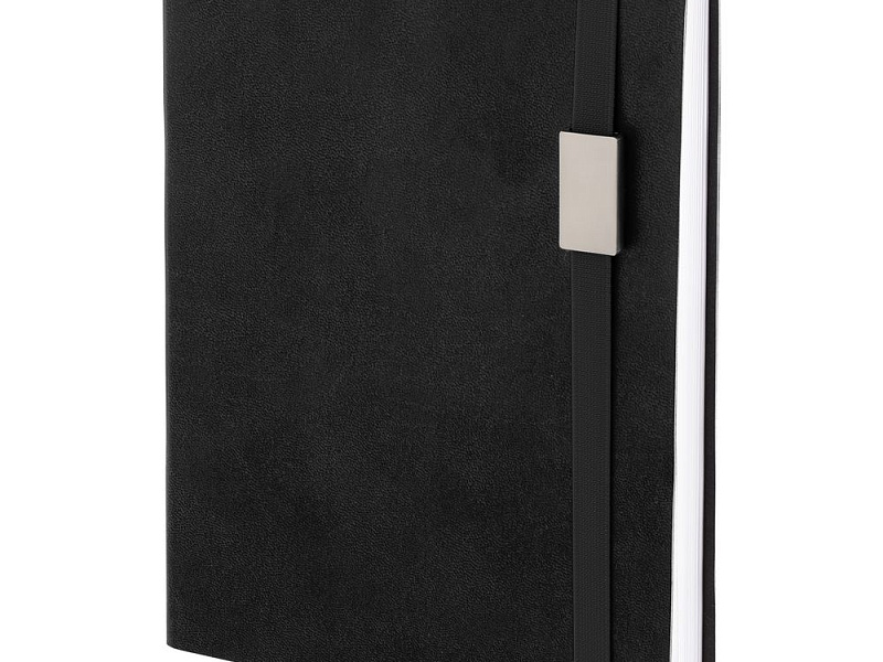 Ежедневник Vivian Metal, недатированный, черный