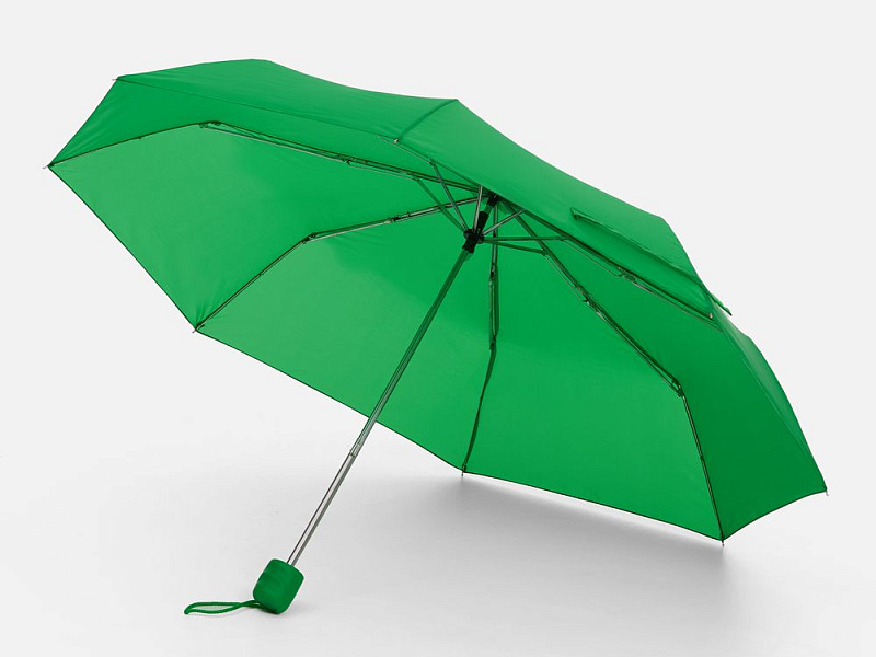 Зонт складной Basic, зеленый