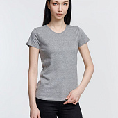 Футболка женская Pioneer Women, серый меланж