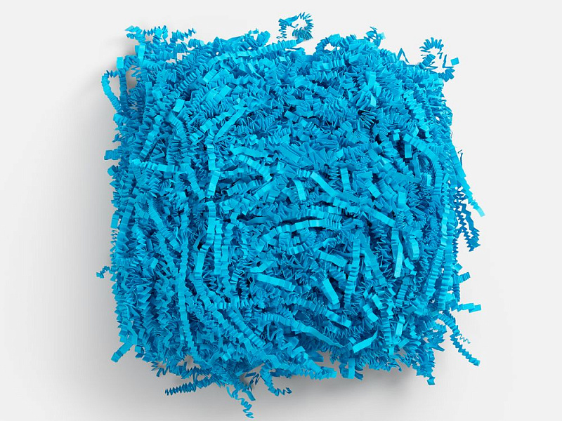 Бумажный наполнитель Chip, светло-синий