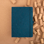 Блокнот Cork County, синий